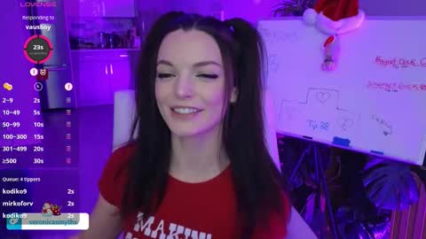 Snapshot of veronicasmythx chatting on December 20, 2025, 1:02 am Goddess Veronica 3 online show from December 20, 2025, 1:02 am