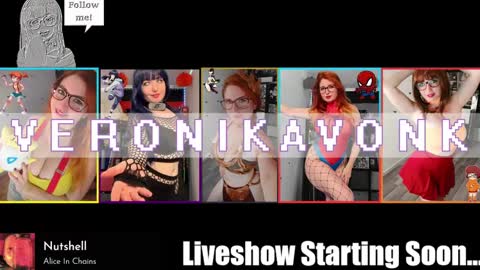 Snapshot of veronikavonk chatting on February 10, 2025, 6:56 pm Veronika von Kleist online show from February 10, 2025, 6:56 pm