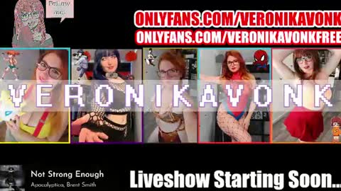 Snapshot of veronikavonk chatting on June 15, 2026, 11:01 am Veronika von Kleist online show from June 15, 2026, 11:01 am