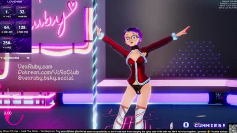 Vex Ruby online show from December 14, 2024, 2:12 am