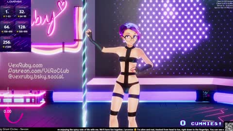 Vex Ruby online show from February 7, 2025, 1:36 am