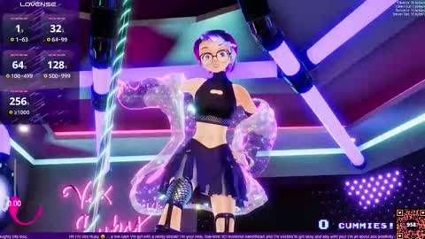 Vex Ruby online show from March 15, 2026, 12:16 am