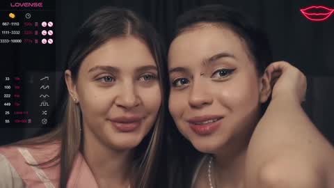 Snapshot of vivid_girls chatting on January 23, 2025, 10:11 am Nelly and Mari online show from January 23, 2025, 10:11 am