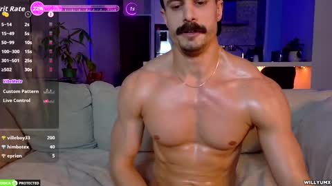 Snapshot of willyumx chatting on October 7, 2025, 12:41 am William Miguel online show from October 7, 2025, 12:41 am