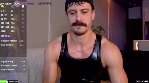 Snapshot of willyumx chatting on October 17, 2025, 12:47 am William Miguel online show from October 17, 2025, 12:47 am