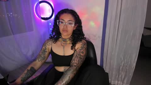 Snapshot of witchofhearts chatting on January 30, 2025, 12:18 am Luna Violeta A r t i s t online show from January 30, 2025, 12:18 am