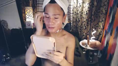 Snapshot of xqueenyasiandomcumx chatting on December 23, 2024, 6:00 am address me as QUEEN NINA A Little Bit of ANGELIC FACE with a Wild Demonic Side online show from December 23, 2024, 6:00 am