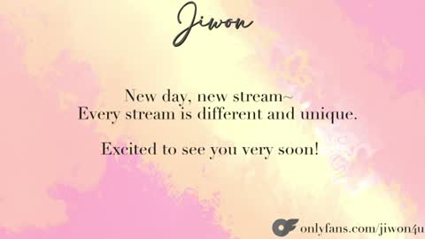 Snapshot of yourlovelykgirlfriend chatting on July 8, 2026, 9:52 pm J i w o n online show from July 8, 2026, 9:52 pm