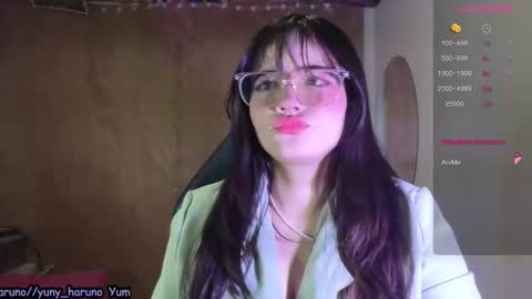 Snapshot of yuny_haruno chatting on January 15, 2025, 4:32 pm Haruno online show from January 15, 2025, 4:32 pm