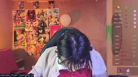 Snapshot of yuny_haruno chatting on February 14, 2025, 5:36 pm Haruno online show from February 14, 2025, 5:36 pm