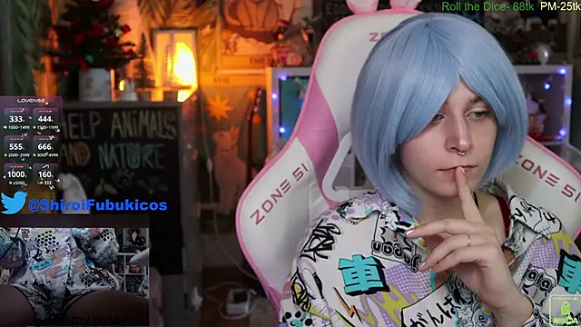 ShiroiFubuki online show from December 16, 2024, 7:26 am