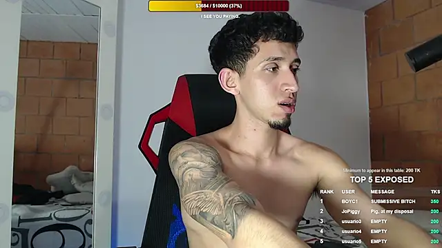 stevenSEX123 online show from April 25, 2026, 3:09 am