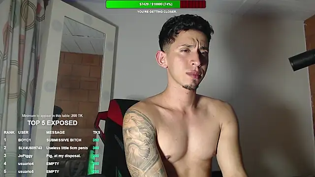 stevenSEX123 online show from July 7, 2026, 2:36 am