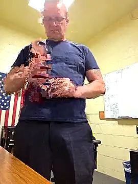 Cockrub1 online show from March 10, 2025, 3:52 pm