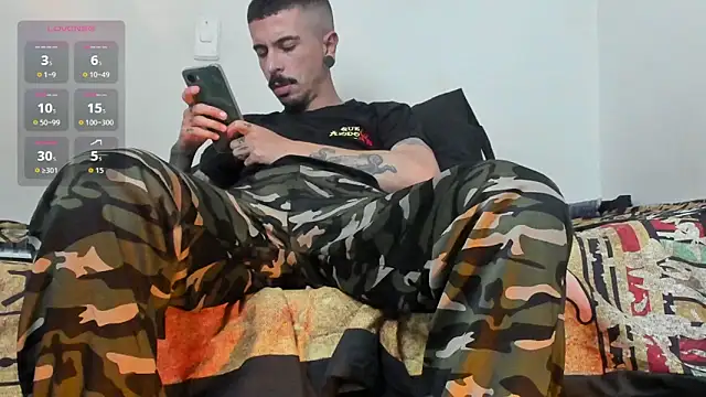 Aaron BigDickxxx online show from December 5, 2025, 7:43 pm