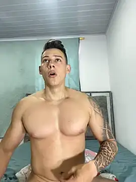 Muscle King Cum online show from January 13, 2025, 5:44 pm