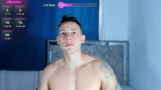 Muscle King Cum online show from February 18, 2025, 1:44 pm