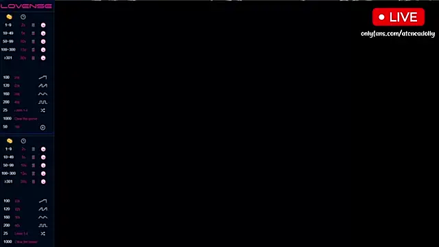 AteneaDolly online show from December 23, 2025, 12:52 am