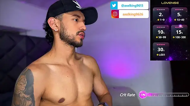 AxelKing1326 online show from January 6, 2025, 10:05 pm