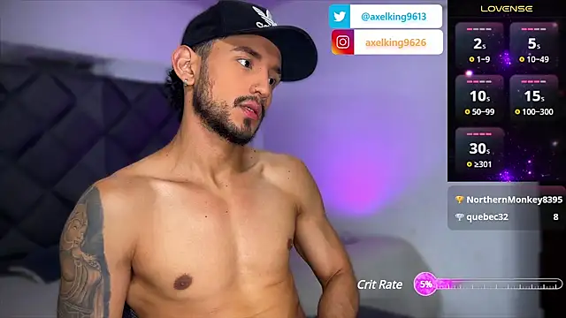 AxelKing1326 online show from January 11, 2025, 1:48 am