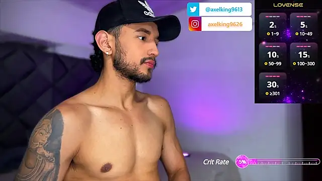 AxelKing1326 online show from January 11, 2025, 9:46 pm