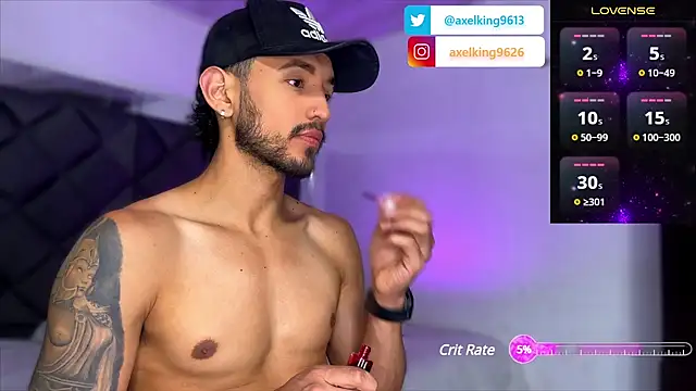 AxelKing1326 online show from January 20, 2025, 10:48 pm