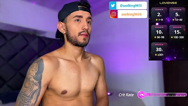 AxelKing1326 online show from March 7, 2025, 10:10 pm