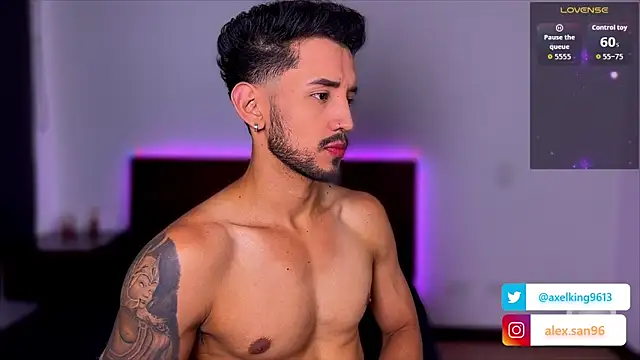 AxelKing1326 online show from October 11, 2025, 10:30 pm