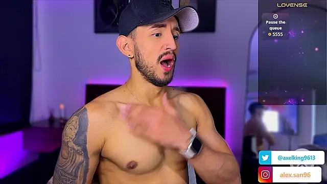 AxelKing1326 online show from January 13, 2026, 12:05 am