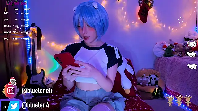 Snapshot of bluelen chatting on December 12, 2024, 8:47 am bluelen online show from December 12, 2024, 8:47 am