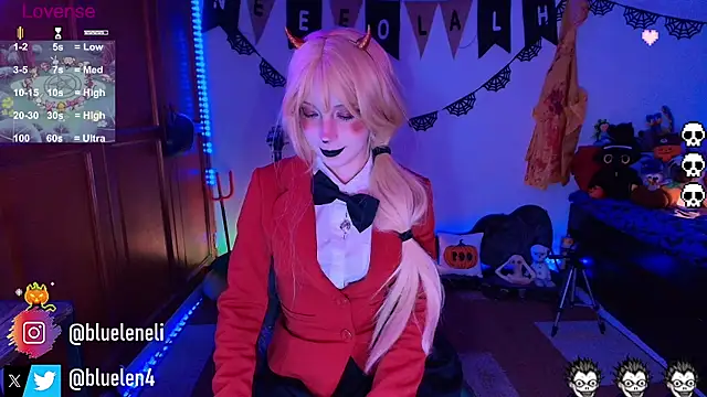 Snapshot of bluelen chatting on October 30, 2025, 8:16 am bluelen online show from October 30, 2025, 8:16 am