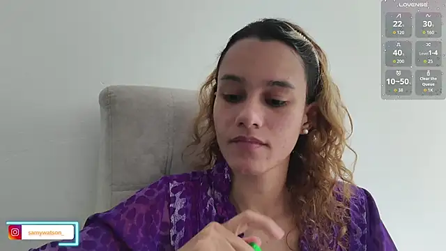 SamanthaWatson online show from October 30, 2025, 5:57 pm