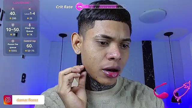 Damar fhelipe online show from October 7, 2025, 4:09 am