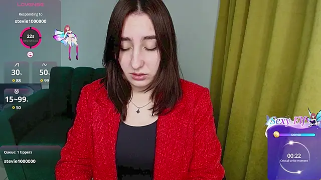 Snapshot of ElmiraPowers chatting on January 27, 2025, 12:58 pm ElmiraPowers online show from January 27, 2025, 12:58 pm