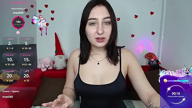 Snapshot of ElmiraPowers chatting on February 2, 2025, 12:57 pm ElmiraPowers online show from February 2, 2025, 12:57 pm