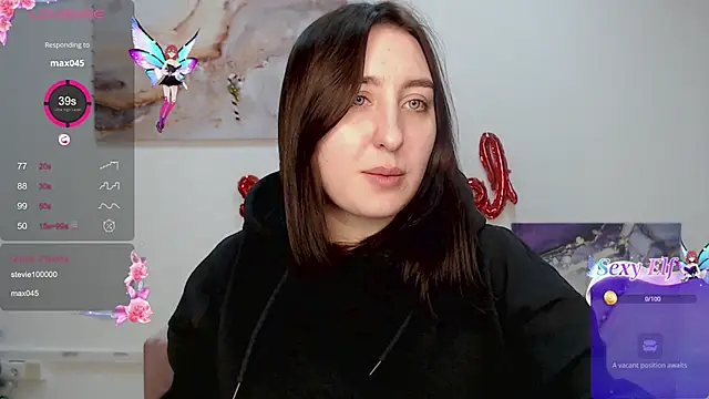 Snapshot of ElmiraPowers chatting on February 6, 2025, 1:10 pm ElmiraPowers online show from February 6, 2025, 1:10 pm