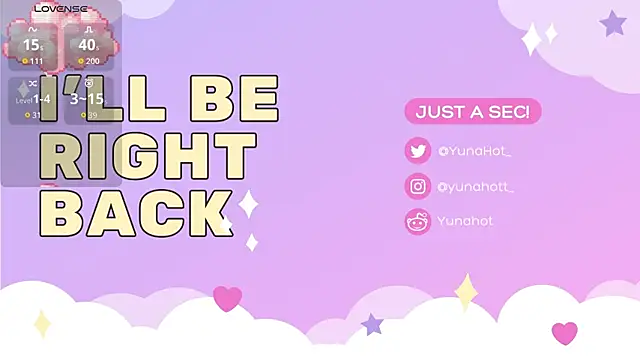 Yuna Hot online show from July 12, 2026, 6:48 am
