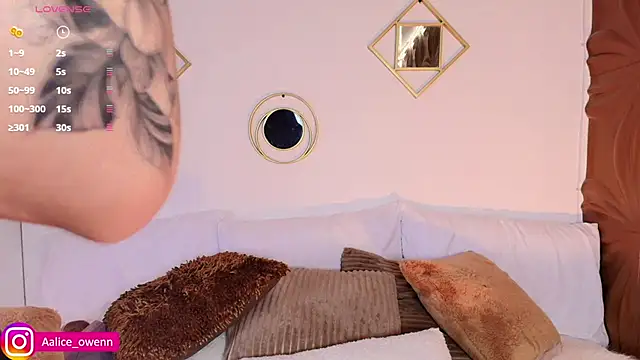 Aliceowenn online show from February 18, 2025, 9:09 pm