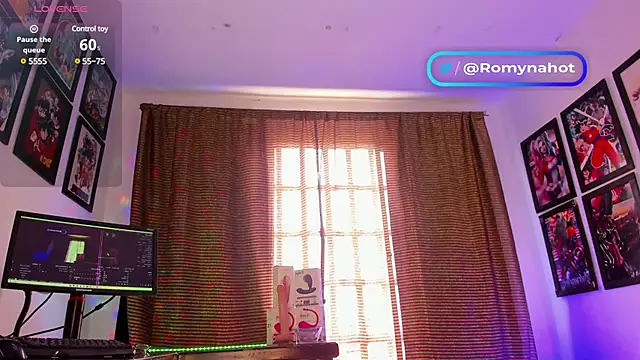 Romynahotx online show from January 24, 2025, 6:14 pm