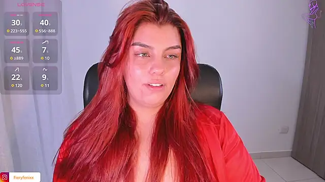 Fieryfenixx online show from February 11, 2025, 5:26 am