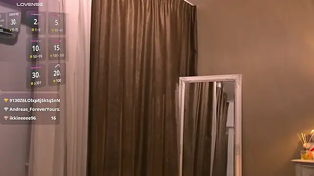 GinaMence online show from February 9, 2025, 9:37 am