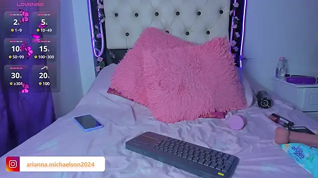 Snapshot of AriannaMichaelson chatting on February 11, 2025, 6:08 am AriannaMichaelson online show from February 11, 2025, 6:08 am