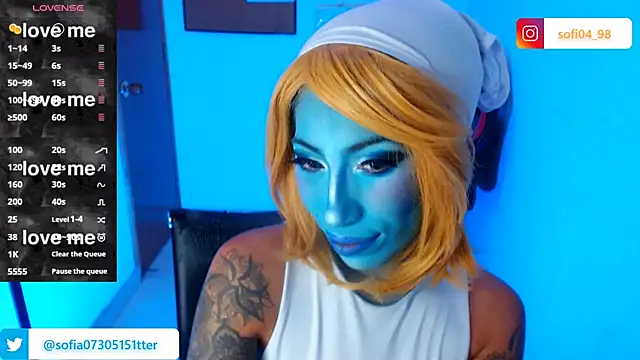 sofia rosse4 online show from June 28, 2026, 1:55 am