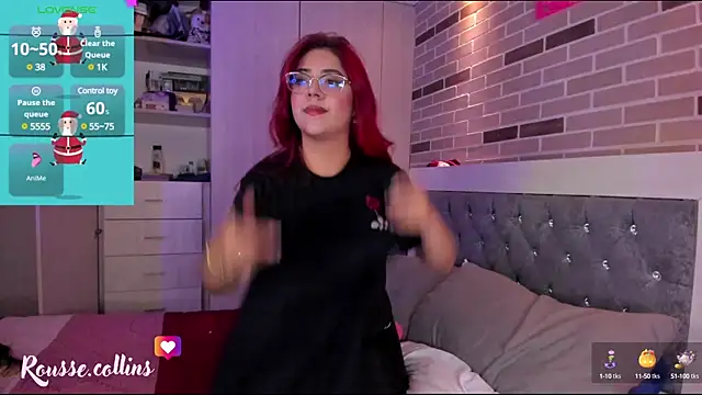 Snapshot of Rousse_Collinss chatting on January 1, 2025, 12:32 am Rousse Collinss online show from January 1, 2025, 12:32 am