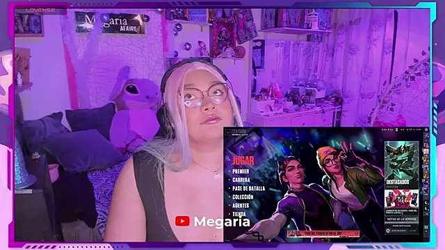 MegariaB online show from January 2, 2025, 4:30 am