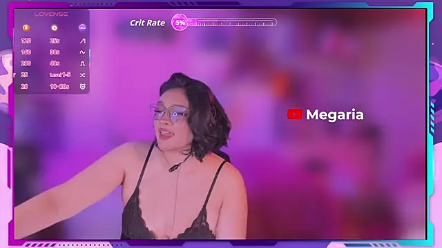 MegariaB online show from April 3, 2026, 4:21 am