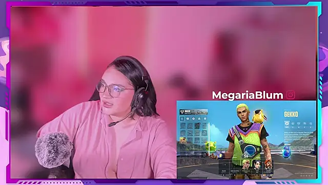 MegariaB online show from June 19, 2026, 4:50 am