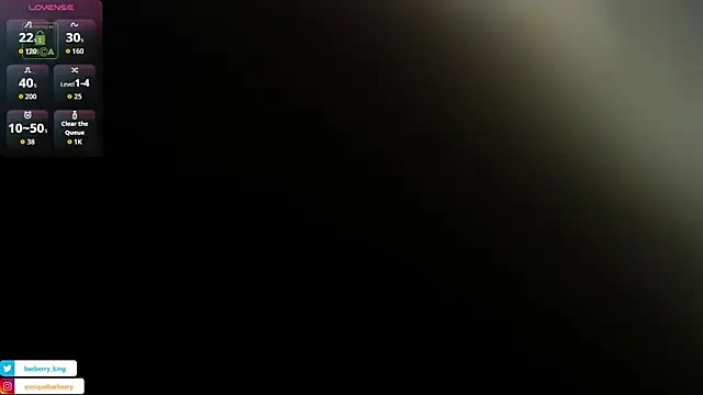 EnriqueBarberry online show from November 14, 2025, 6:23 am