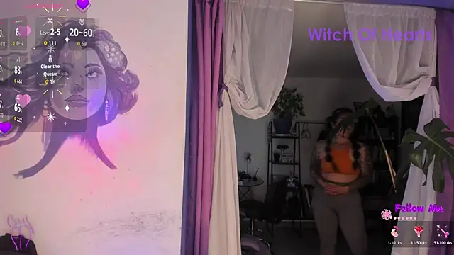 witchviolet online show from July 4, 2026, 11:11 pm