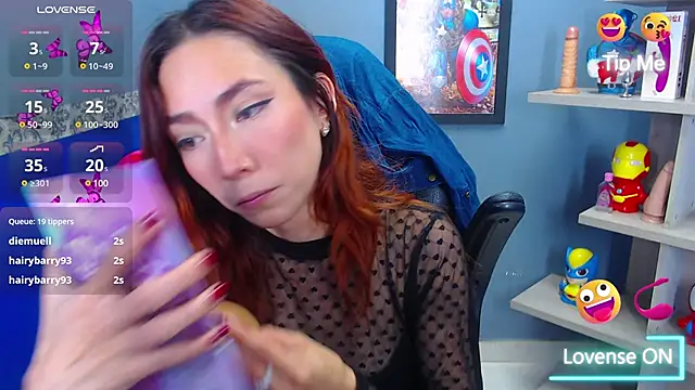 Erika Stevens online show from March 9, 2025, 7:05 pm